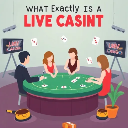 What Exactly Is a Live Casino Bet?